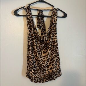 woman’s low back halter top